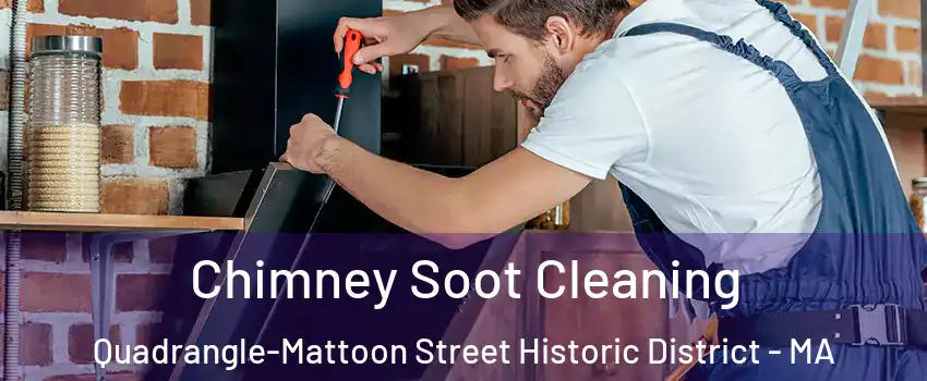 Chimney Soot Cleaning Quadrangle-Mattoon Street Historic District - MA