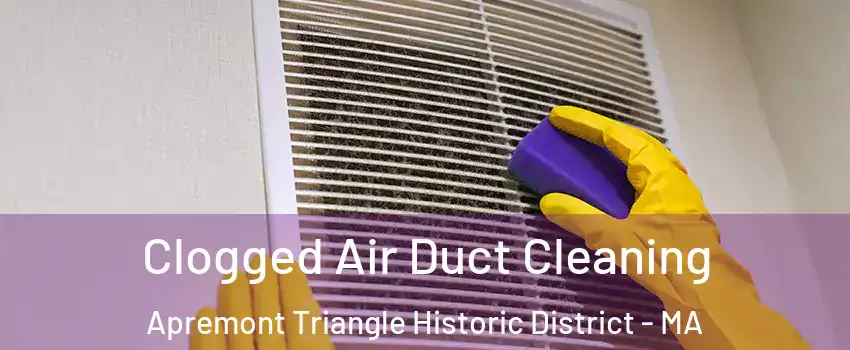 Clogged Air Duct Cleaning Apremont Triangle Historic District - MA