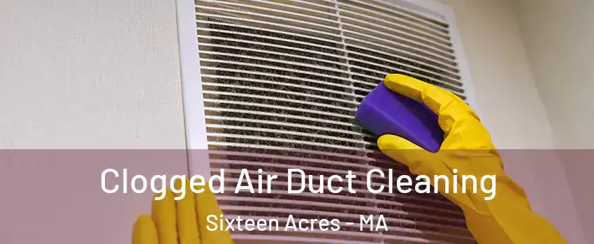 Clogged Air Duct Cleaning Sixteen Acres - MA