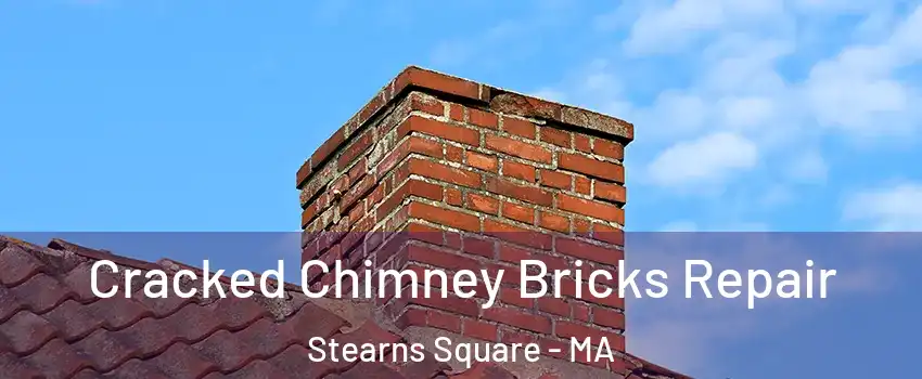 Cracked Chimney Bricks Repair Stearns Square - MA