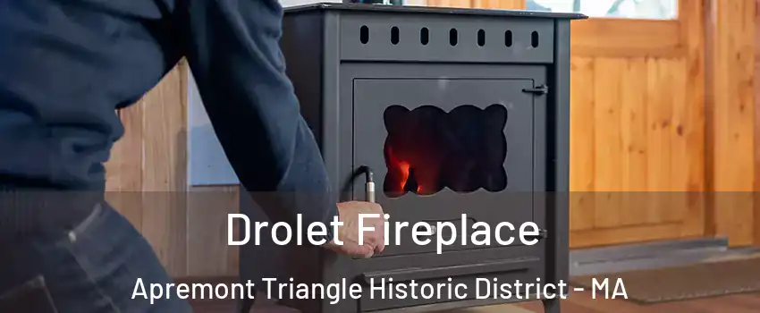 Drolet Fireplace Apremont Triangle Historic District - MA