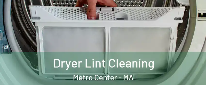 Dryer Lint Cleaning Metro Center - MA