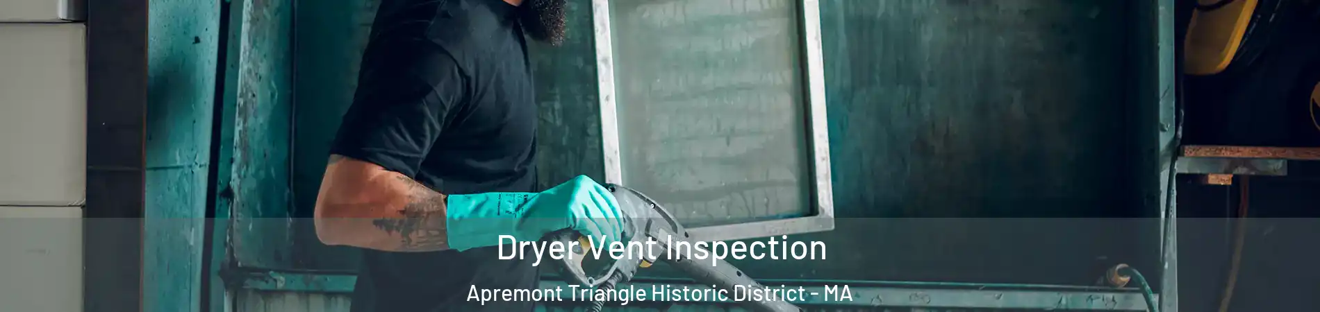 Dryer Vent Inspection Apremont Triangle Historic District - MA