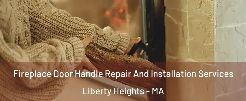Fireplace Door Handle Repair And Installation Services Liberty Heights - MA