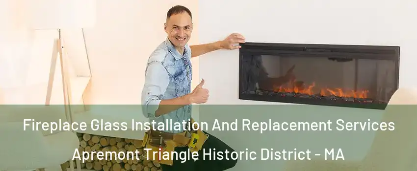 Fireplace Glass Installation And Replacement Services Apremont Triangle Historic District - MA