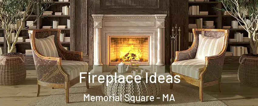 Fireplace Ideas Memorial Square - MA