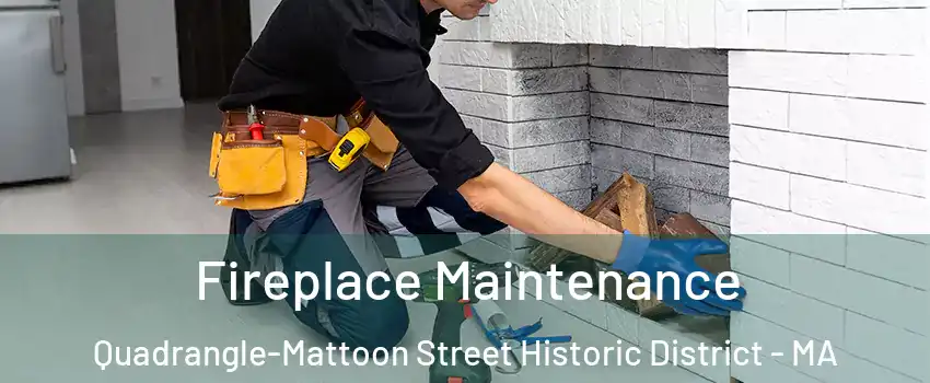 Fireplace Maintenance Quadrangle-Mattoon Street Historic District - MA
