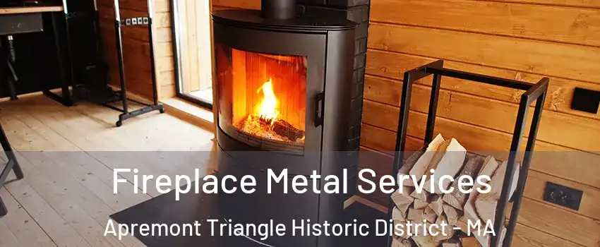 Fireplace Metal Services Apremont Triangle Historic District - MA
