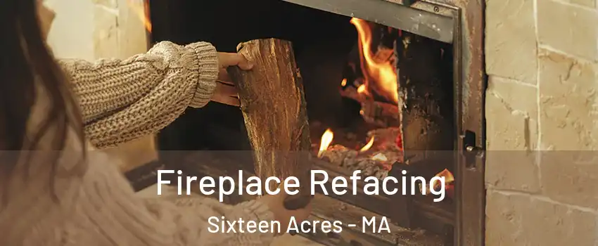 Fireplace Refacing Sixteen Acres - MA