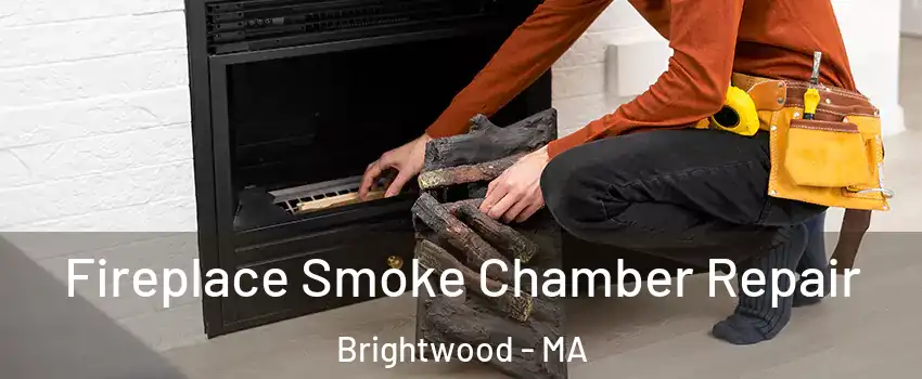 Fireplace Smoke Chamber Repair Brightwood - MA