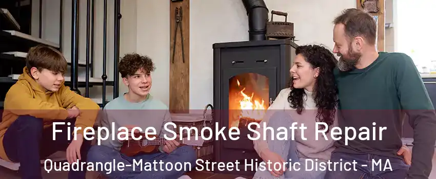 Fireplace Smoke Shaft Repair Quadrangle-Mattoon Street Historic District - MA
