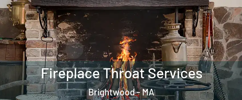 Fireplace Throat Services Brightwood - MA