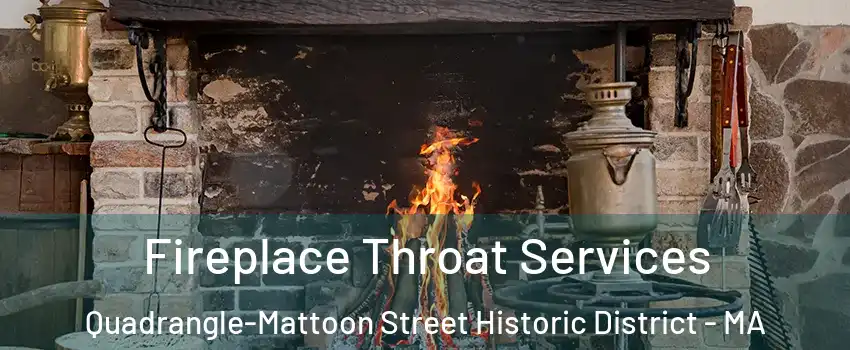 Fireplace Throat Services Quadrangle-Mattoon Street Historic District - MA