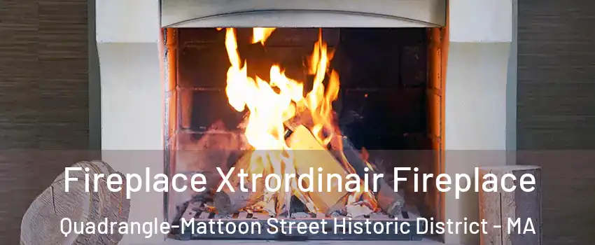 Fireplace Xtrordinair Fireplace Quadrangle-Mattoon Street Historic District - MA