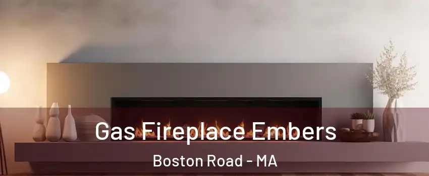 Gas Fireplace Embers Boston Road - MA