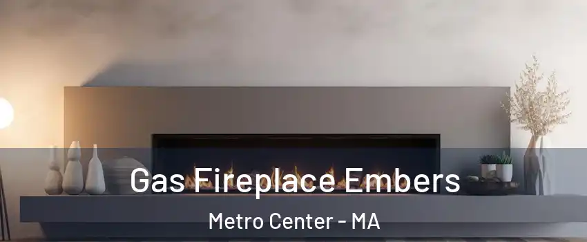 Gas Fireplace Embers Metro Center - MA