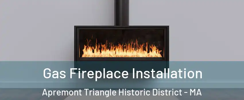 Gas Fireplace Installation Apremont Triangle Historic District - MA