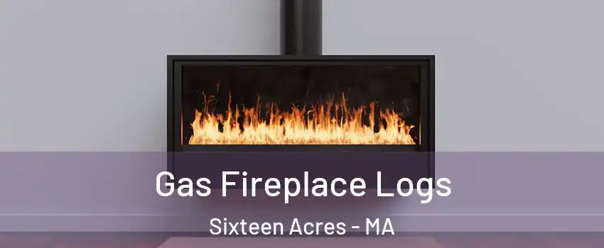 Gas Fireplace Logs Sixteen Acres - MA