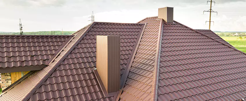 Residential Chimney Flashing Restoration in Pine Point, MA