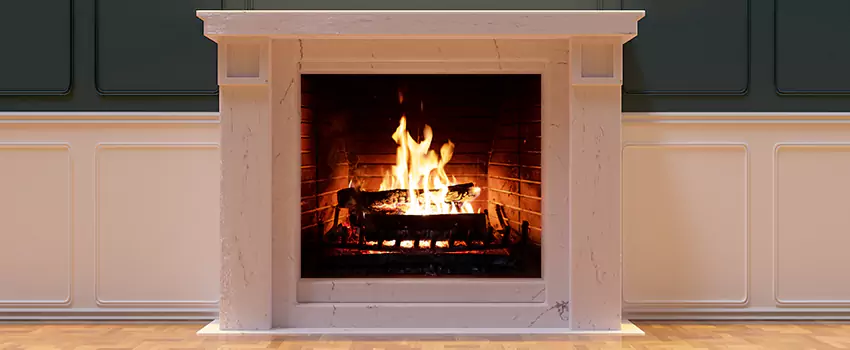 Decorative Electric Fireplace Installation in Merrick, Massachusetts