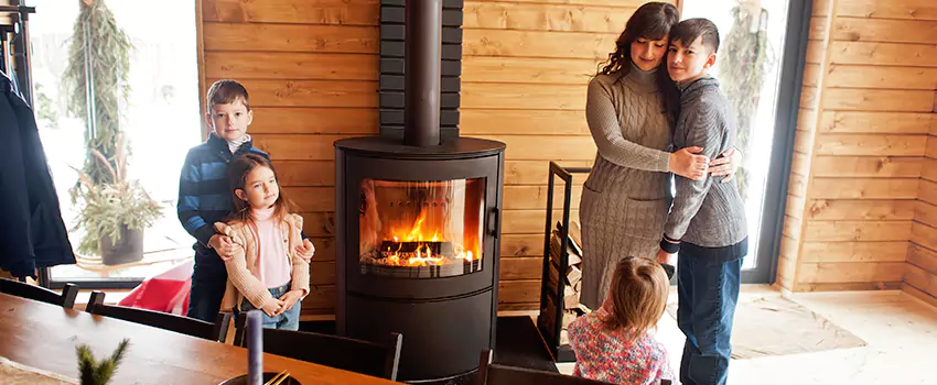 Morso Cast Iron Fireplace Insert Installation in Stearns Square, Massachusetts