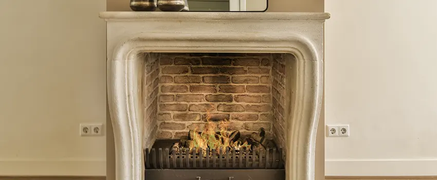 Vintage-style Fireplace Redesign in Merrick, Massachusetts