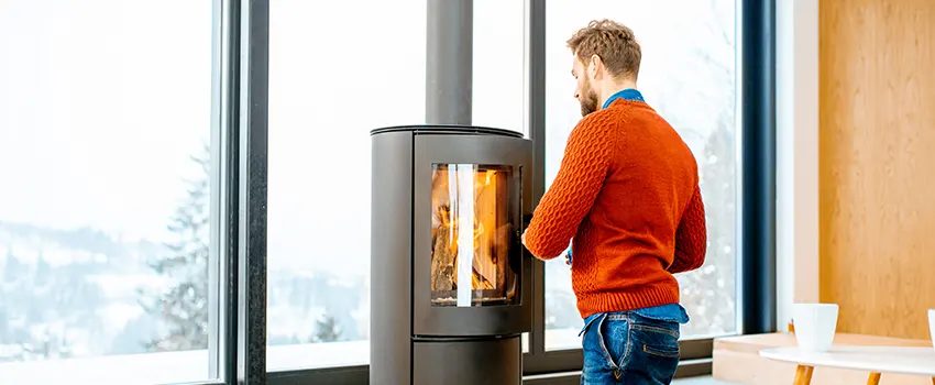 Pellet Stove Chimney Pipe Installation in Pine Point, MA