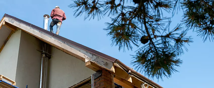 Prefab Chimney Flue Installation in Quadrangle-Mattoon Street Historic District, MA