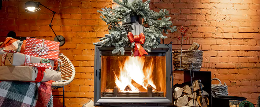 Travis Industries Linear Gas Fireplace Installation in Stearns Square, Massachusetts