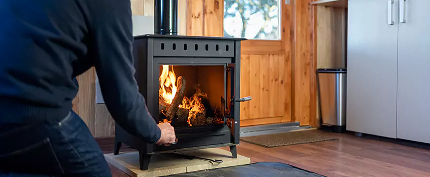 Open Hearth Wood Fireplace Installation in Stearns Square, MA