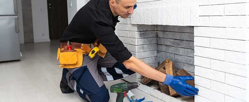 Fireplace Damaged Damper Frame Repair Services in Merrick, Massachusetts