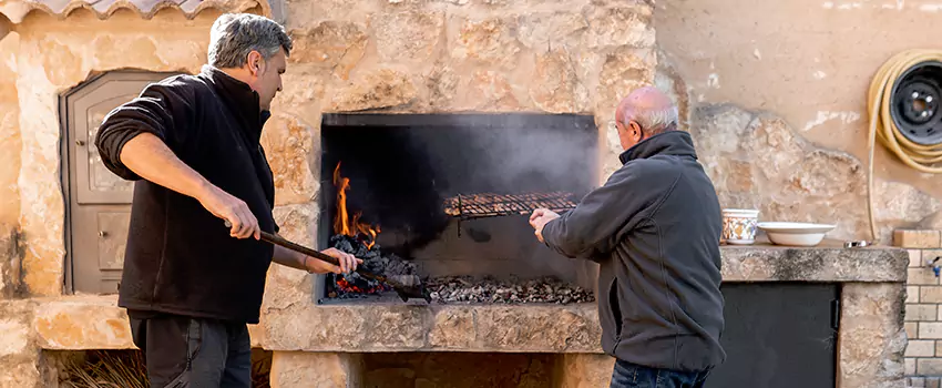 Cost of Fireplace Sweep Service in Court Square, MA
