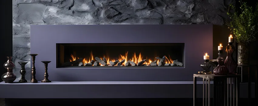 Ember Bed for Ventless Gas Fireplace in Merrick, MA