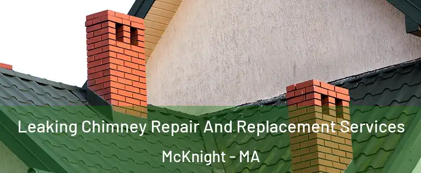 Leaking Chimney Repair And Replacement Services McKnight - MA
