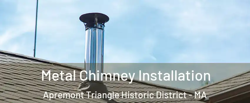 Metal Chimney Installation Apremont Triangle Historic District - MA