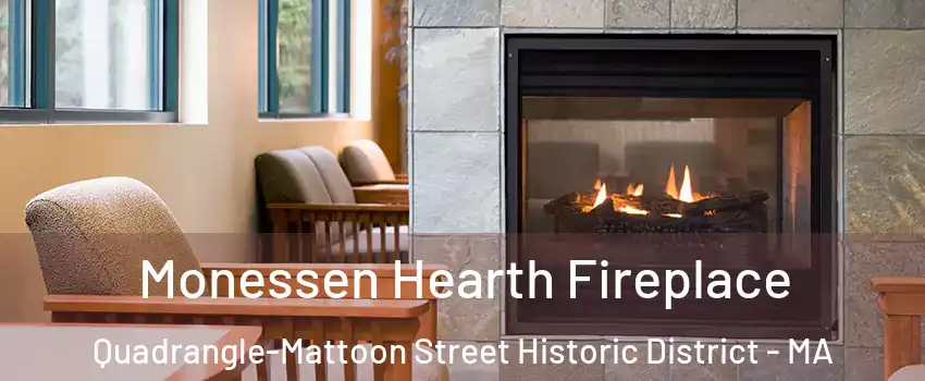 Monessen Hearth Fireplace Quadrangle-Mattoon Street Historic District - MA