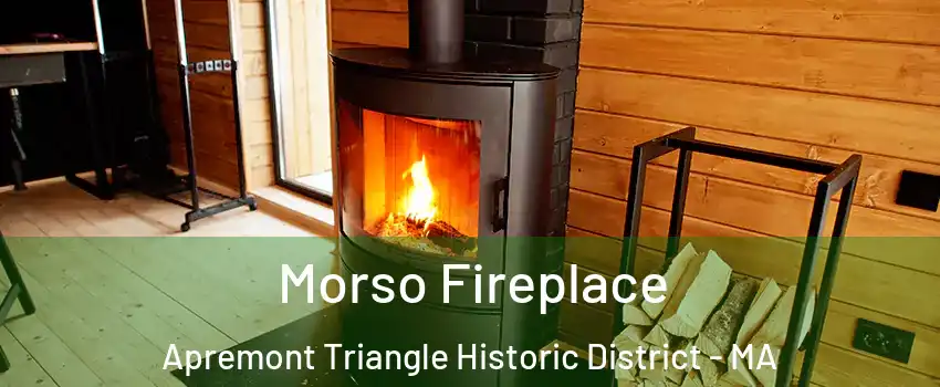 Morso Fireplace Apremont Triangle Historic District - MA