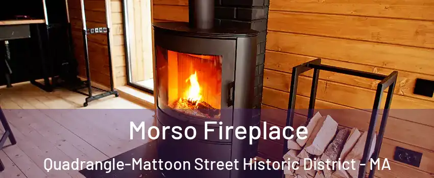 Morso Fireplace Quadrangle-Mattoon Street Historic District - MA
