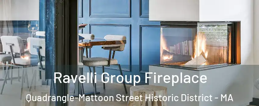 Ravelli Group Fireplace Quadrangle-Mattoon Street Historic District - MA