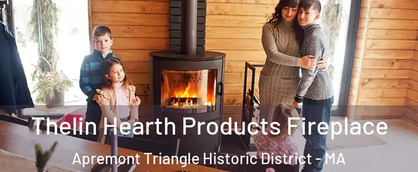 Thelin Hearth Products Fireplace Apremont Triangle Historic District - MA